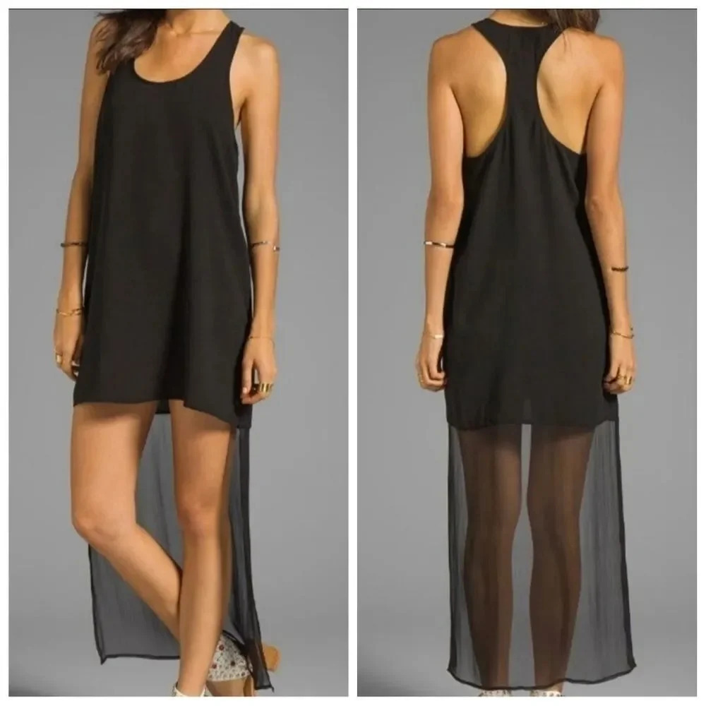 LINE & Dot Hi Low Tank Dress